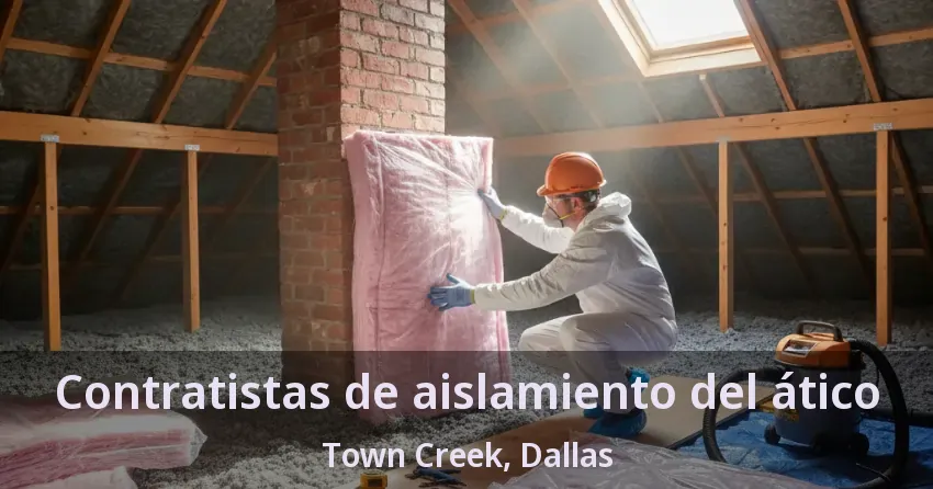 Contratistas de aislamiento del ático Town Creek, Dallas - TX Contratistas de aislamiento del ático Town Creek, Dallas - TX