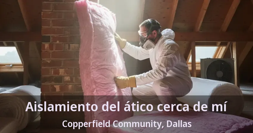 Aislamiento del ático cerca de mí Copperfield Community, Dallas - TX
