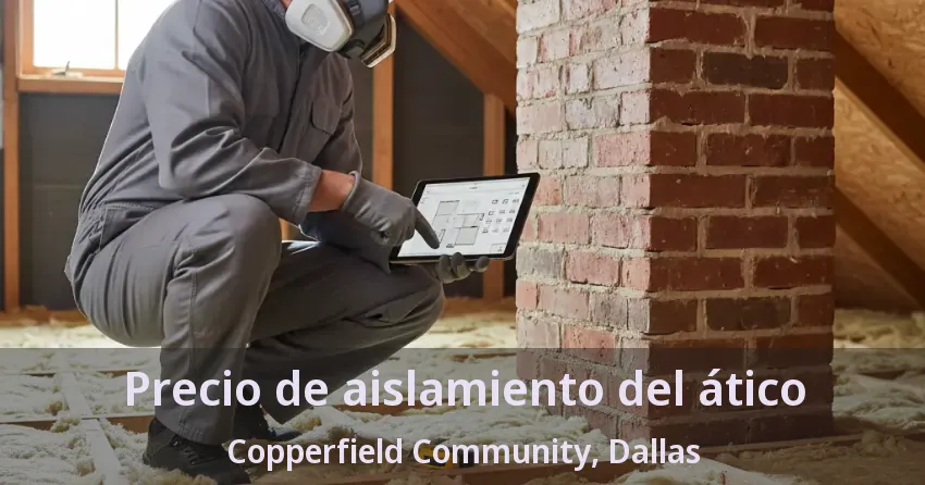Precio de aislamiento del ático Copperfield Community, Dallas - TX