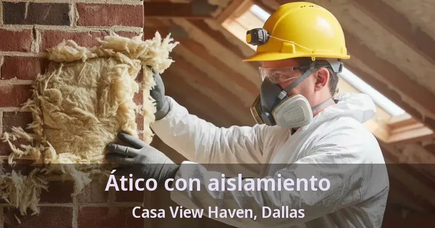 Ático con aislamiento Casa View Haven, Dallas - TX