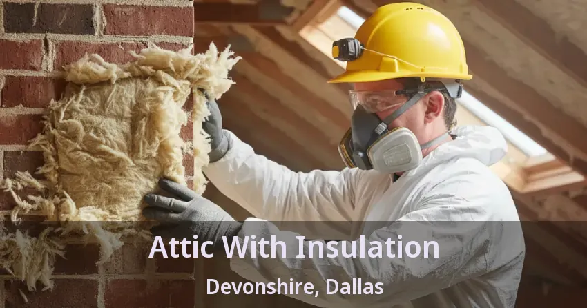 Attic With Insulation Devonshire, Dallas - TX