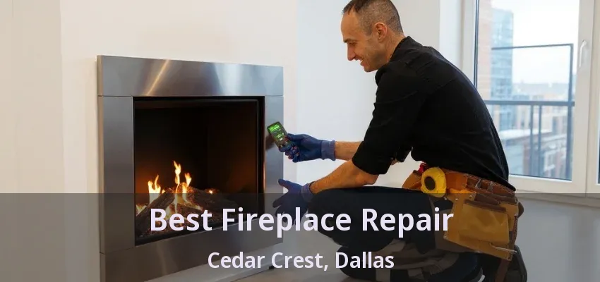 Best Fireplace Repair Cedar Crest, Dallas - TX