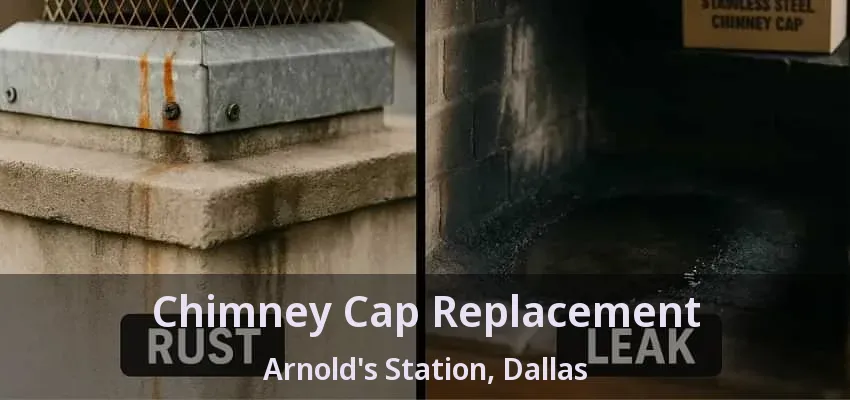Chimney Cap Replacement Arnold's Station, Dallas - TX