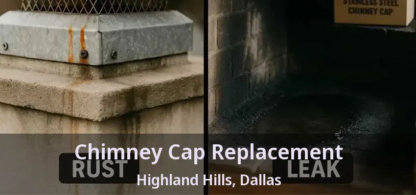Chimney Cap Replacement Highland Hills, Dallas - TX