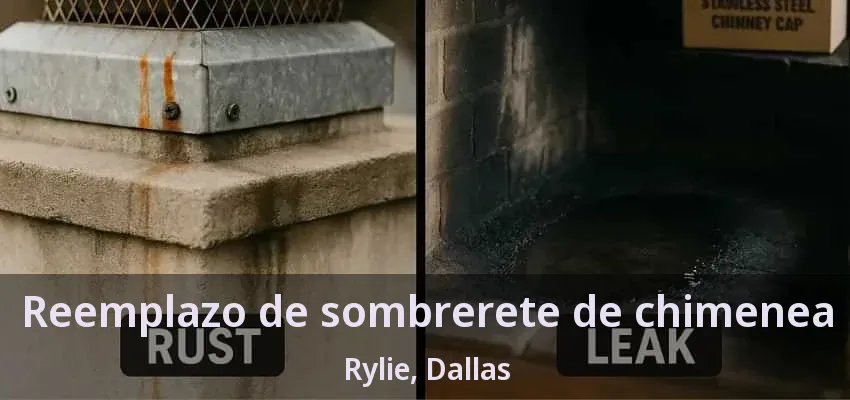 Reemplazo de sombrerete de chimenea Rylie, Dallas - TX