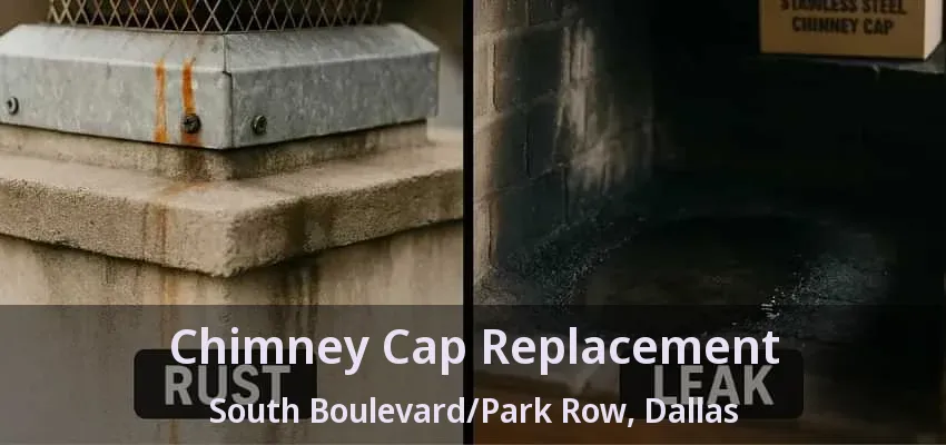 Chimney Cap Replacement South Boulevard/Park Row, Dallas - TX