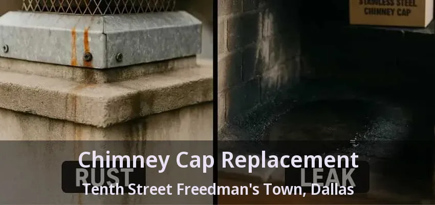 Chimney Cap Replacement Tenth Street Freedman's Town, Dallas - TX