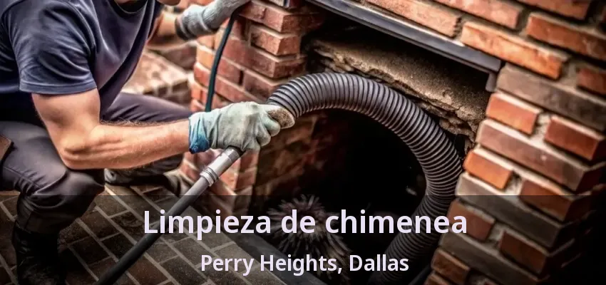 Limpieza de chimenea Perry Heights, Dallas - TX
