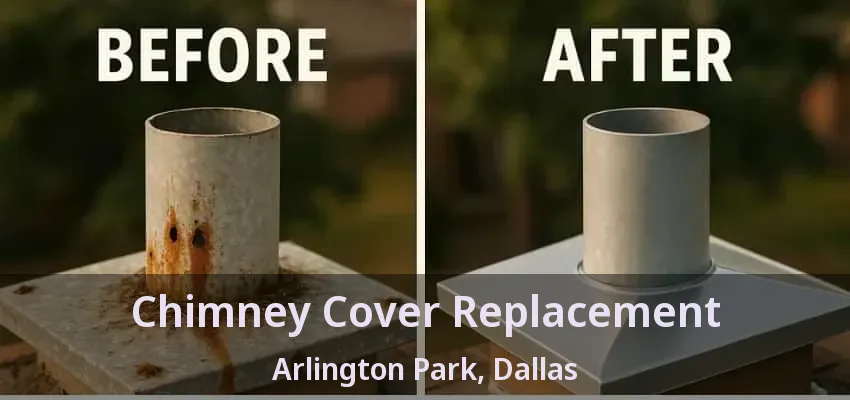 Chimney Cover Replacement Arlington Park, Dallas - TX
