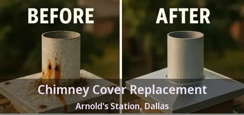 Chimney Cover Replacement Arnold's Station, Dallas - TX