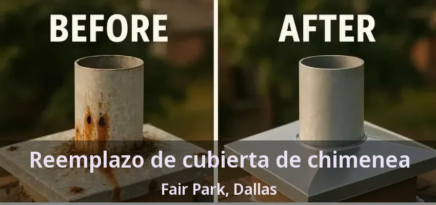 Reemplazo de cubierta de chimenea Fair Park, Dallas - TX
