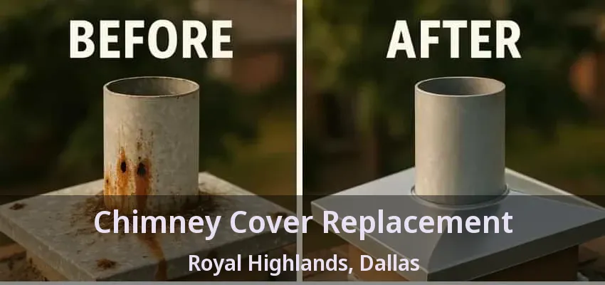 Chimney Cover Replacement Royal Highlands, Dallas - TX