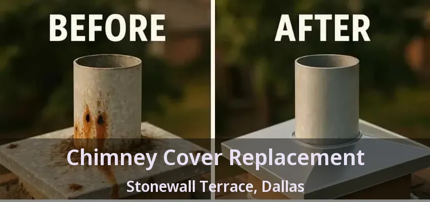 Chimney Cover Replacement Stonewall Terrace, Dallas - TX