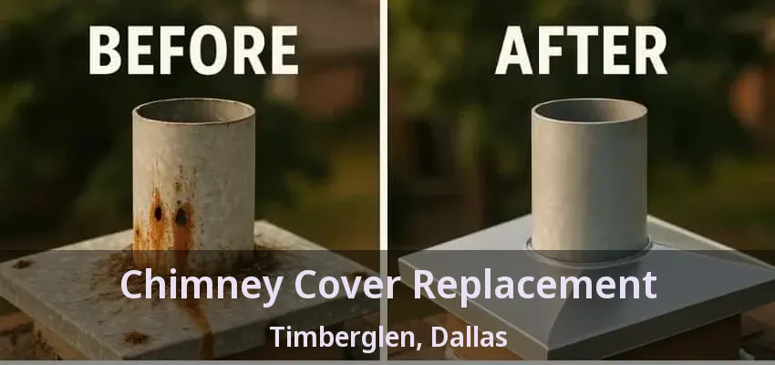 Chimney Cover Replacement Timberglen, Dallas - TX