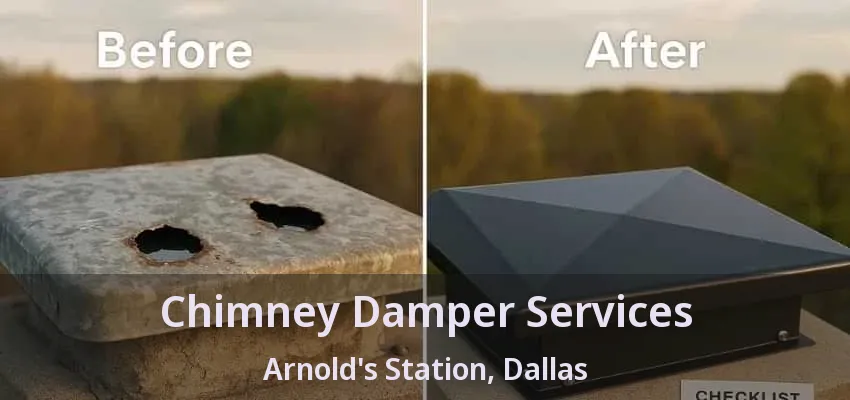 Chimney Damper Services Arnold's Station, Dallas - TX
