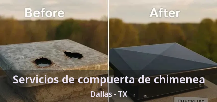 Servicios de compuerta de chimenea Dallas - TX