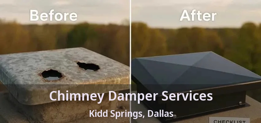 Chimney Damper Services Kidd Springs, Dallas - TX