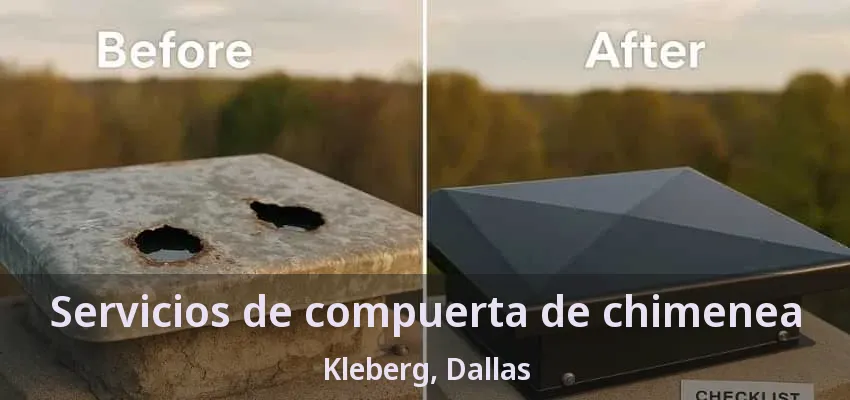 Servicios de compuerta de chimenea Kleberg, Dallas - TX