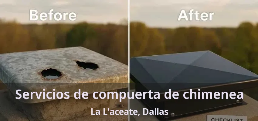 Servicios de compuerta de chimenea La L'aceate, Dallas - TX