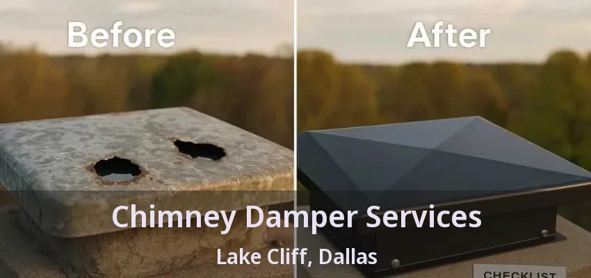 Chimney Damper Services Lake Cliff, Dallas - TX