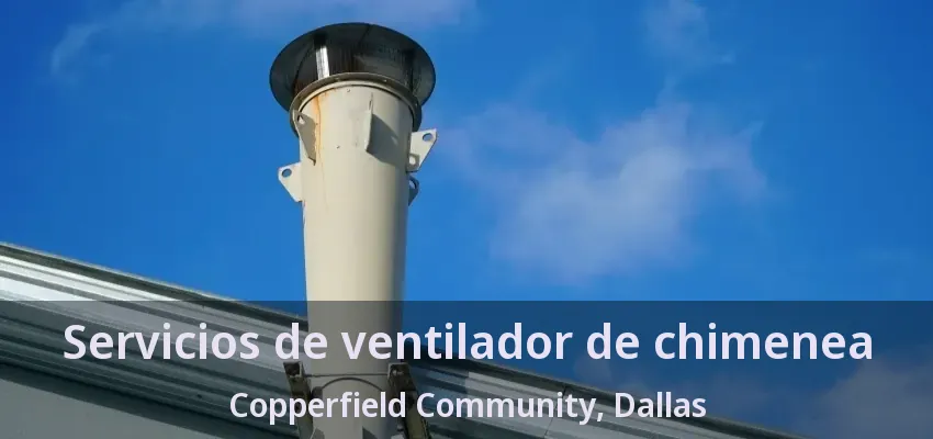 Servicios de ventilador de chimenea Copperfield Community, Dallas - TX