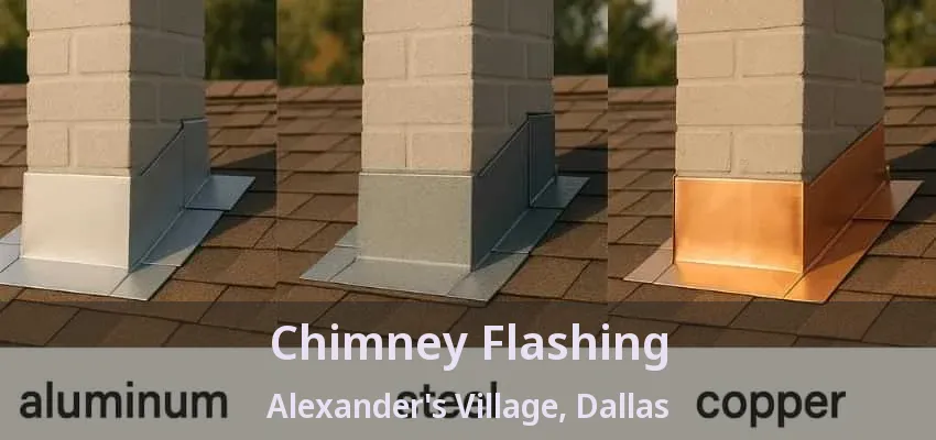 Chimney Flashing Alexander's Village, Dallas - TX