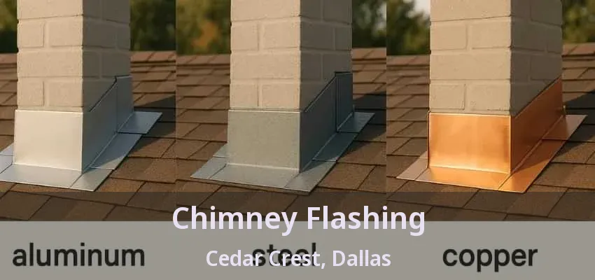 Chimney Flashing Cedar Crest, Dallas - TX