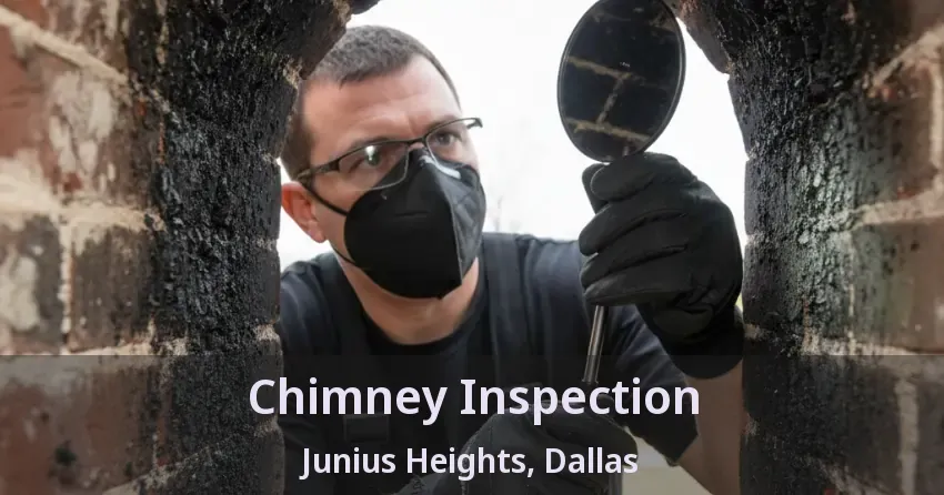 Chimney Inspection Junius Heights, Dallas - TX