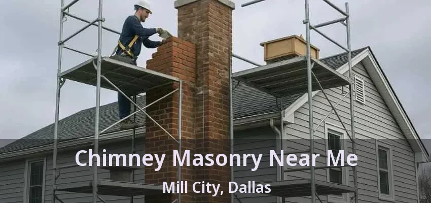 Chimney Masonry Near Me Mill City, Dallas - TX