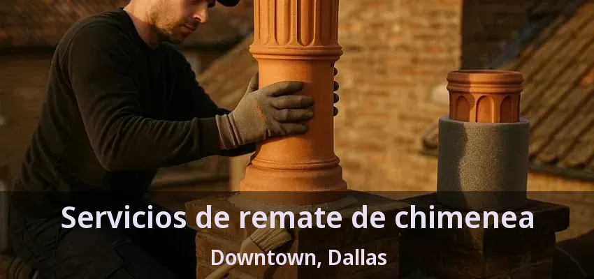 Servicios de remate de chimenea Downtown, Dallas - TX