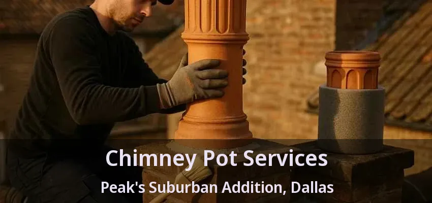 Chimney Pot Services Peak's Suburban Addition, Dallas - TX