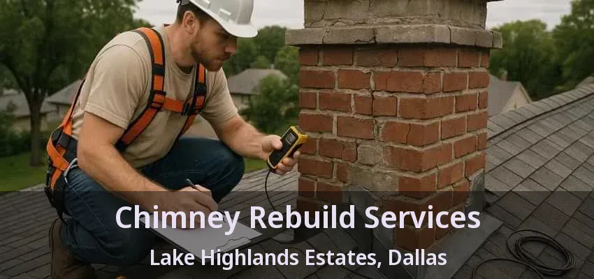 Chimney Rebuild Services Lake Highlands Estates, Dallas - TX