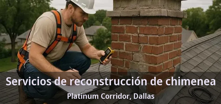Servicios de reconstrucción de chimenea Platinum Corridor, Dallas - TX