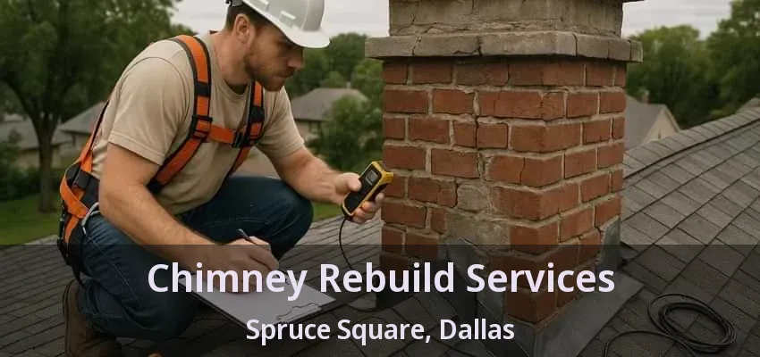 Chimney Rebuild Services Spruce Square, Dallas - TX