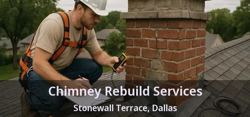 Chimney Rebuild Services Stonewall Terrace, Dallas - TX