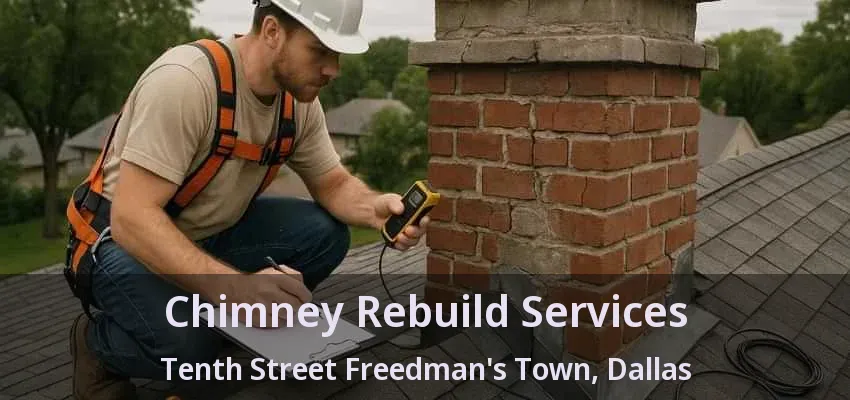Chimney Rebuild Services Tenth Street Freedman's Town, Dallas - TX