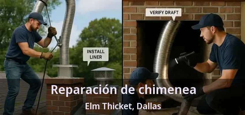 Reparación de chimenea Elm Thicket, Dallas - TX