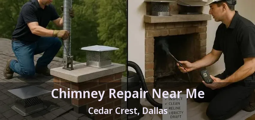 Chimney Repair Near Me Cedar Crest, Dallas - TX