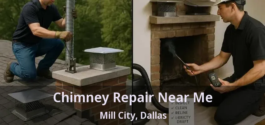 Chimney Repair Near Me Mill City, Dallas - TX