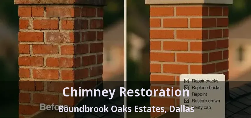 Chimney Restoration Boundbrook Oaks Estates, Dallas - TX