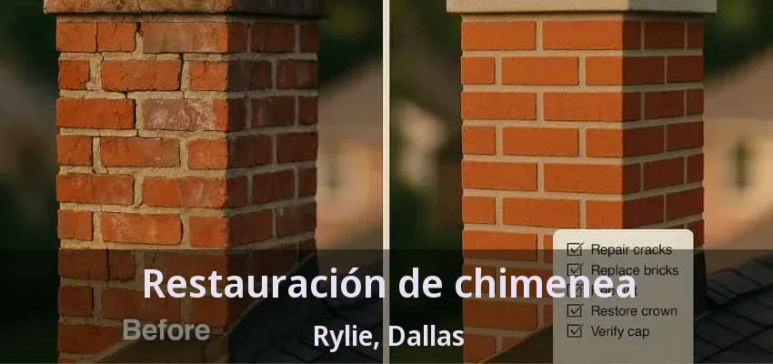 Restauración de chimenea Rylie, Dallas - TX