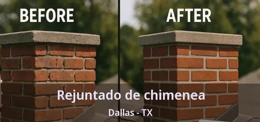 Rejuntado de chimenea Dallas - TX
