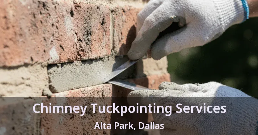 Chimney Tuckpointing Services Alta Park, Dallas - TX