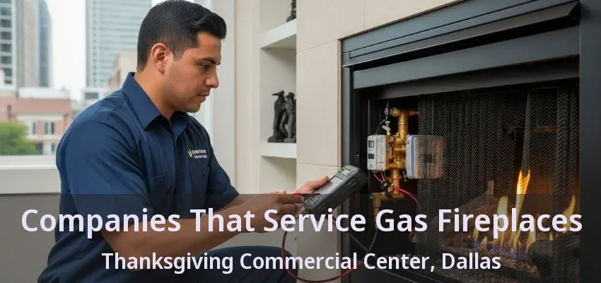 Companies That Service Gas Fireplaces Thanksgiving Commercial Center, Dallas - TX