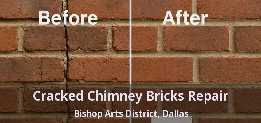 Cracked Chimney Bricks Repair Bishop Arts District, Dallas - TX