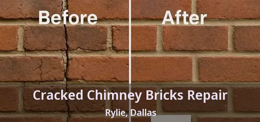 Cracked Chimney Bricks Repair Rylie, Dallas - TX
