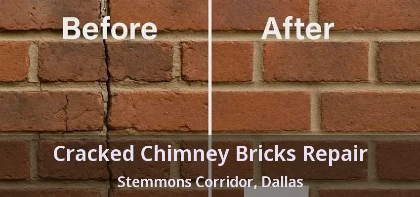 Cracked Chimney Bricks Repair Stemmons Corridor, Dallas - TX