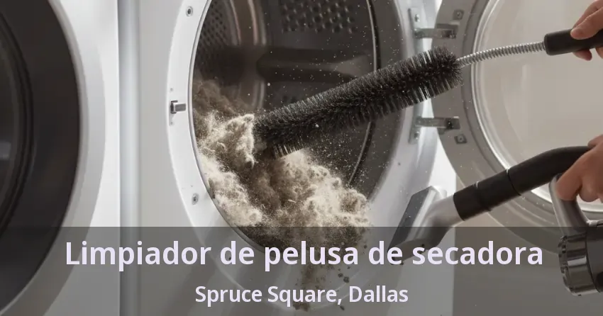 Limpiador de pelusa de secadora Spruce Square, Dallas - TX Limpiador de pelusa de secadora Spruce Square, Dallas - TX