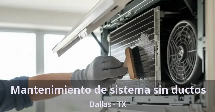 Mantenimiento de sistema sin ductos Dallas - TX