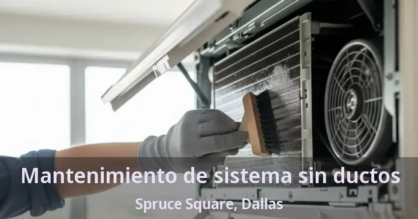 Mantenimiento de sistema sin ductos Spruce Square, Dallas - TX